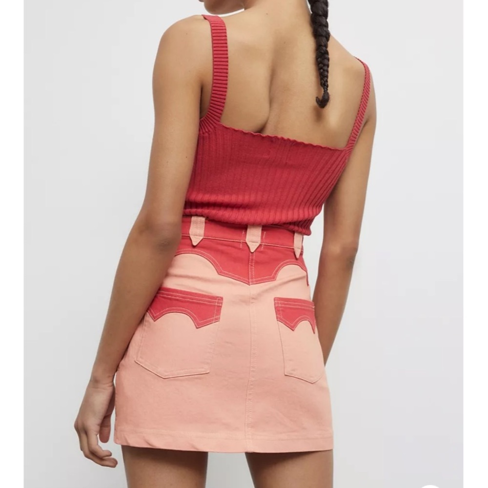 UO BDG Denim Western Skirt